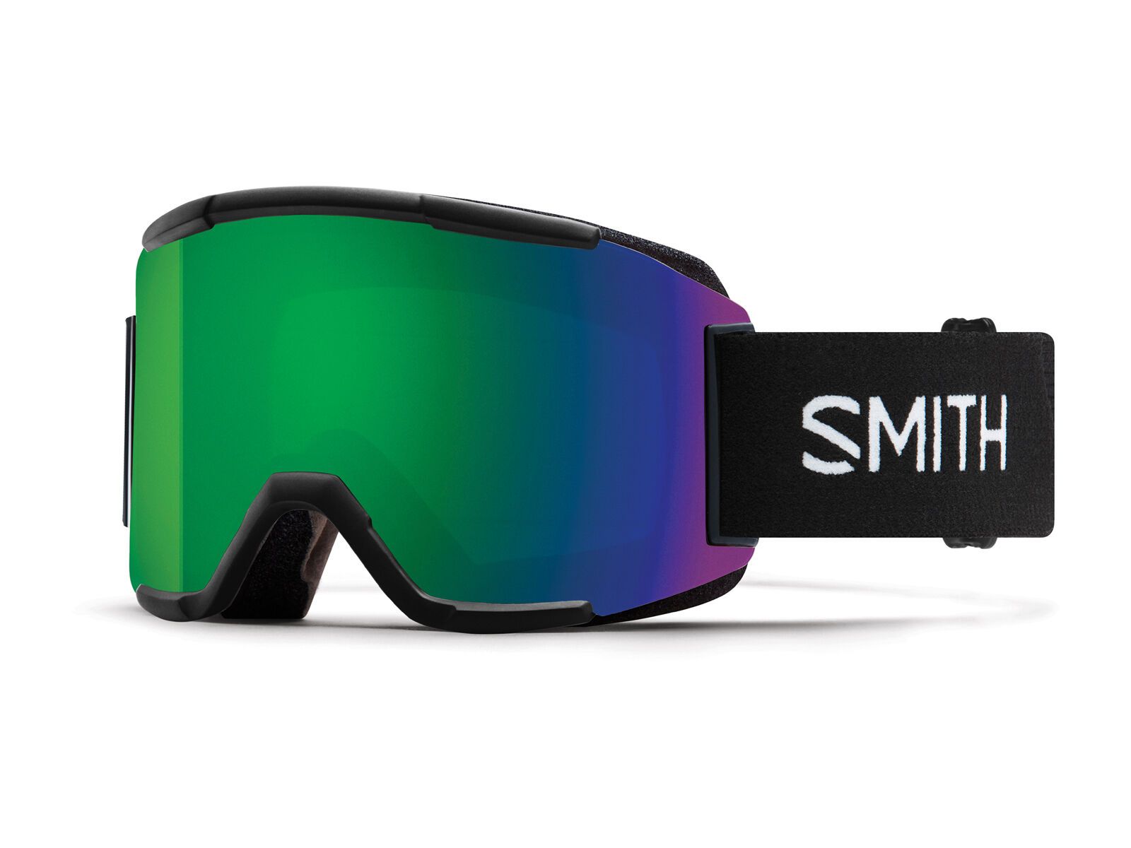 Smith Squad inkl. WS, black/Lens: chromapop sun green mirror - Bild 1