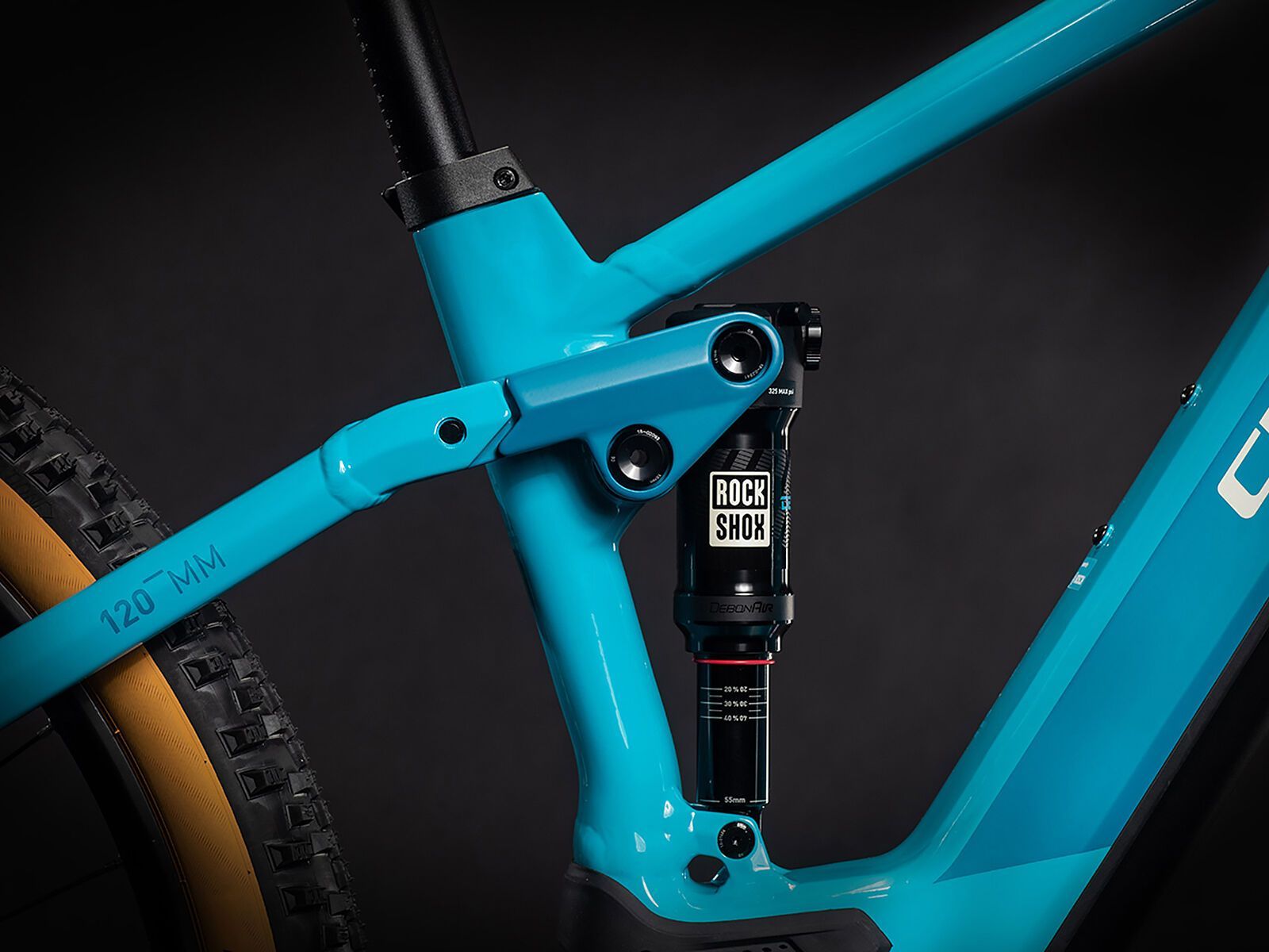 Cube Stereo Hybrid 120 Pro 500 29, petrol´n´blue - Bild 4