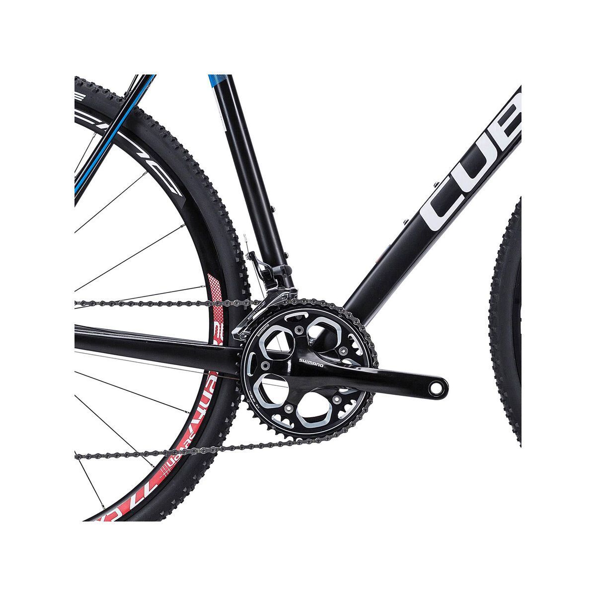 Cube Cross Race Disc, black/red/blue - Bild 3