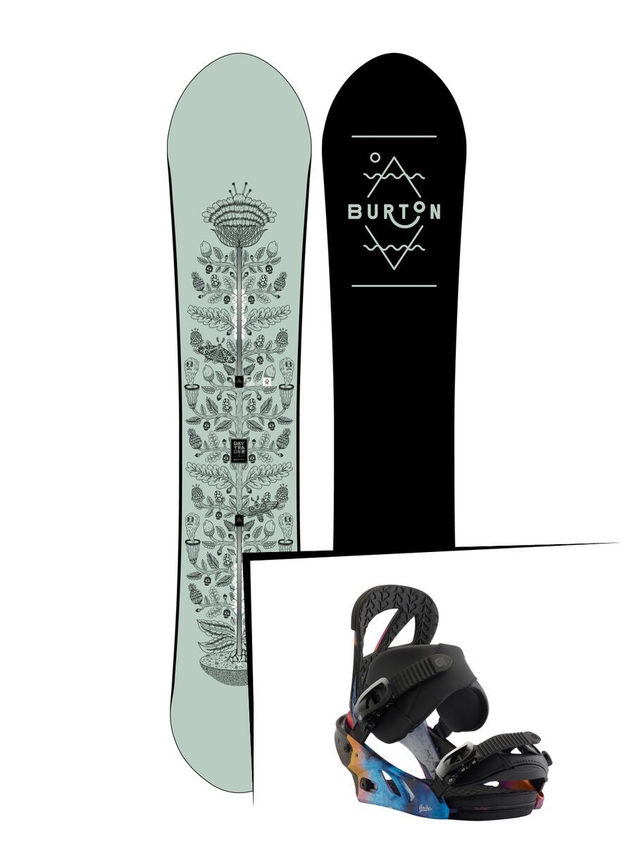 Set: Burton Day Trader 2019 +  Scribe (1931096S) - Bild 1