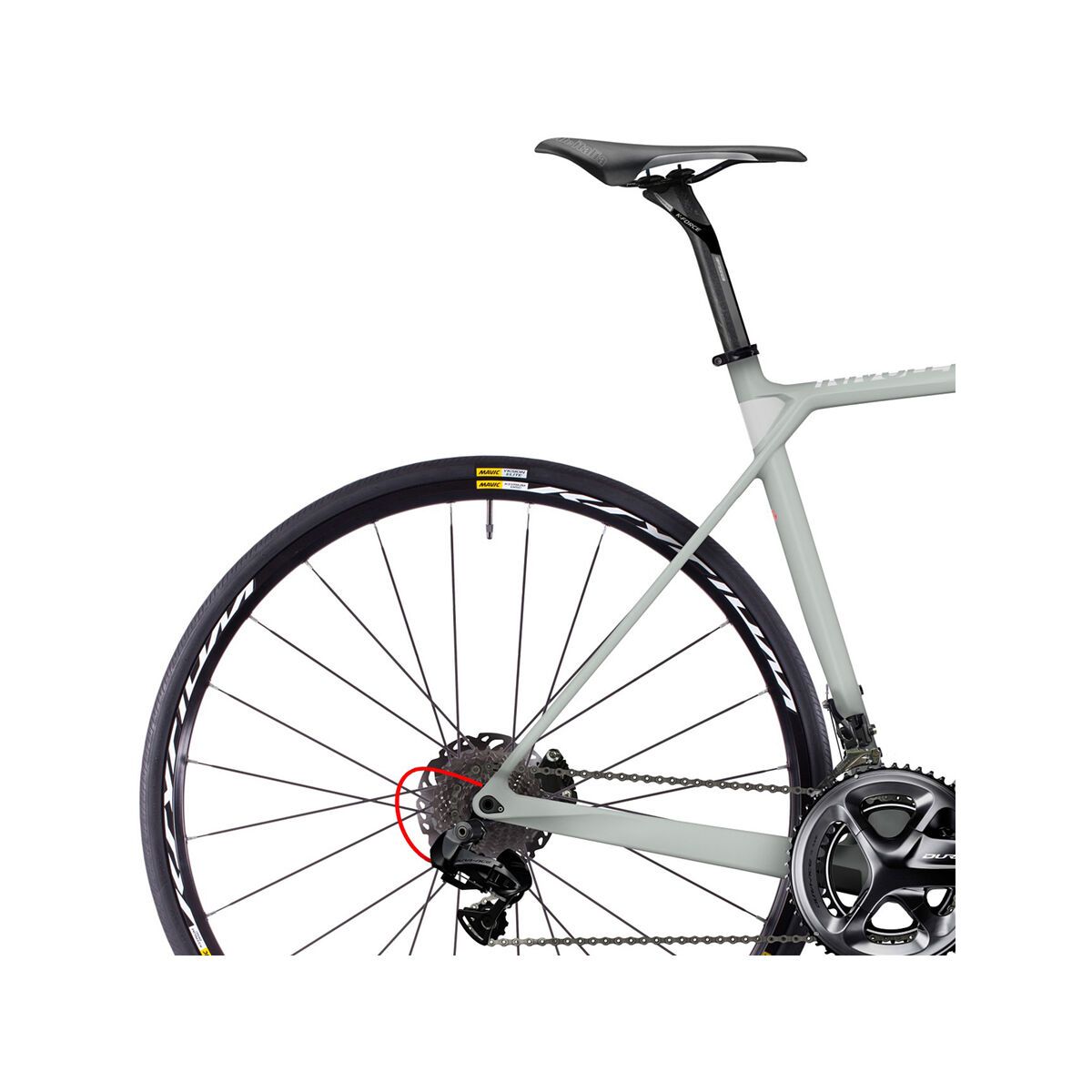 Ghost Nivolet X 9.8 LC, cloud white/star white/neon red - Bild 6