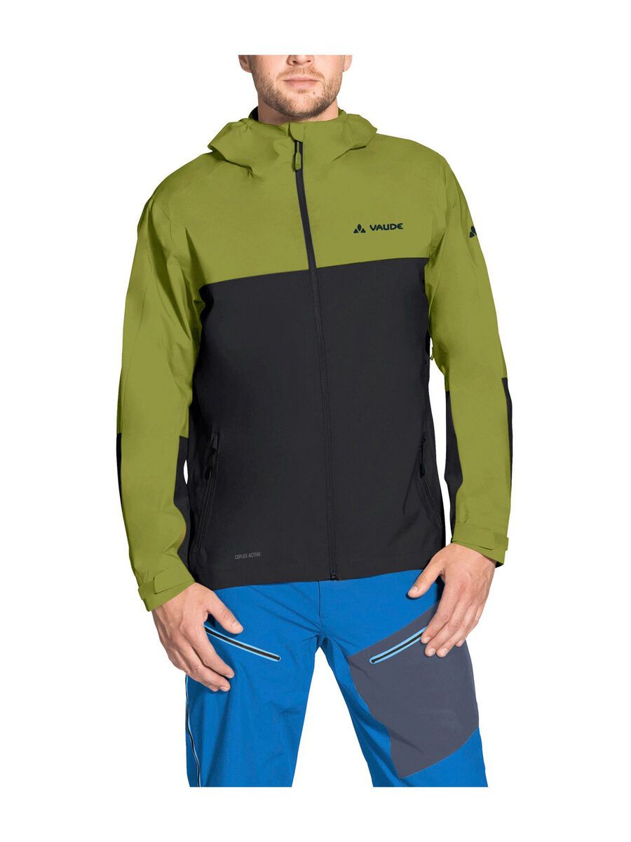 Vaude Men's Moab Rain Jacket, avocado - Bild 4