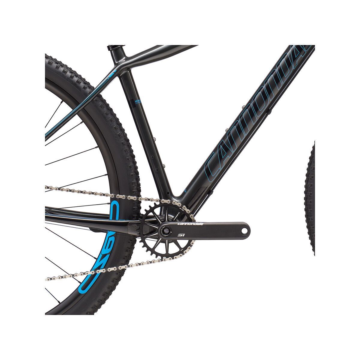 Cannondale F-SI Carbon 2 29, nearly black w/ jet black and ultra blue, gloss - Bild 3