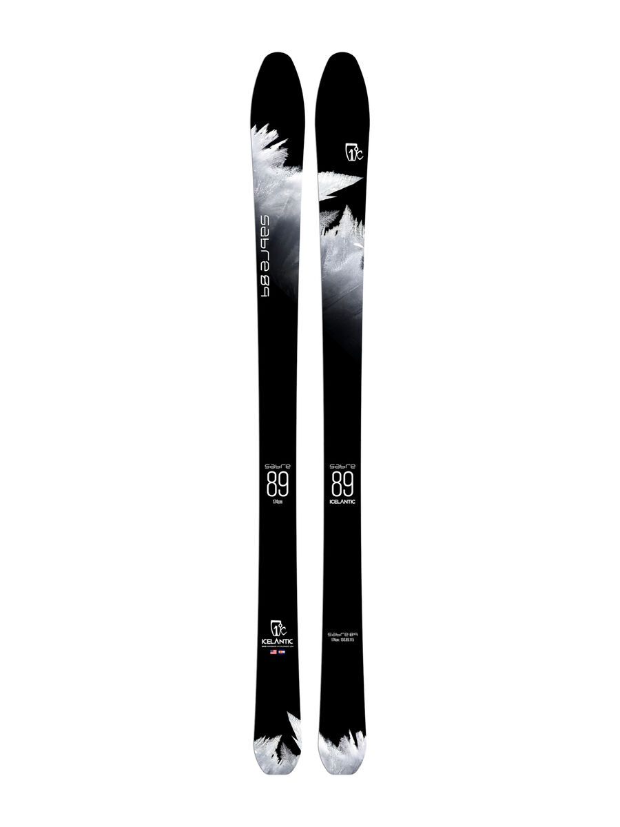 Set: Icelantic Sabre 89 2018 + Salomon Warden 11 yellow/black - Bild 2