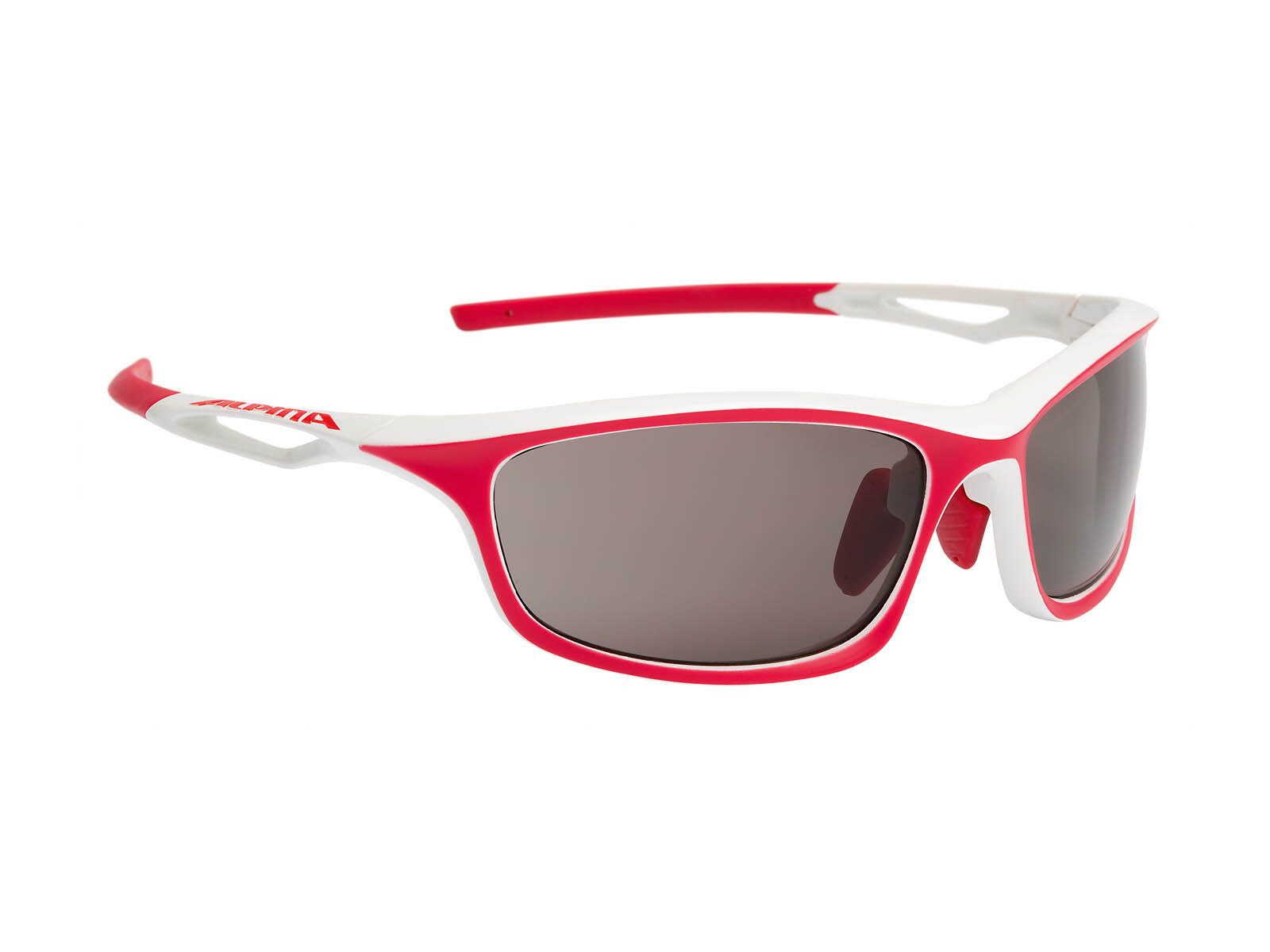 Alpina Sorcery C+, white-red matt/Lens: ceramic+ black - Bild 1