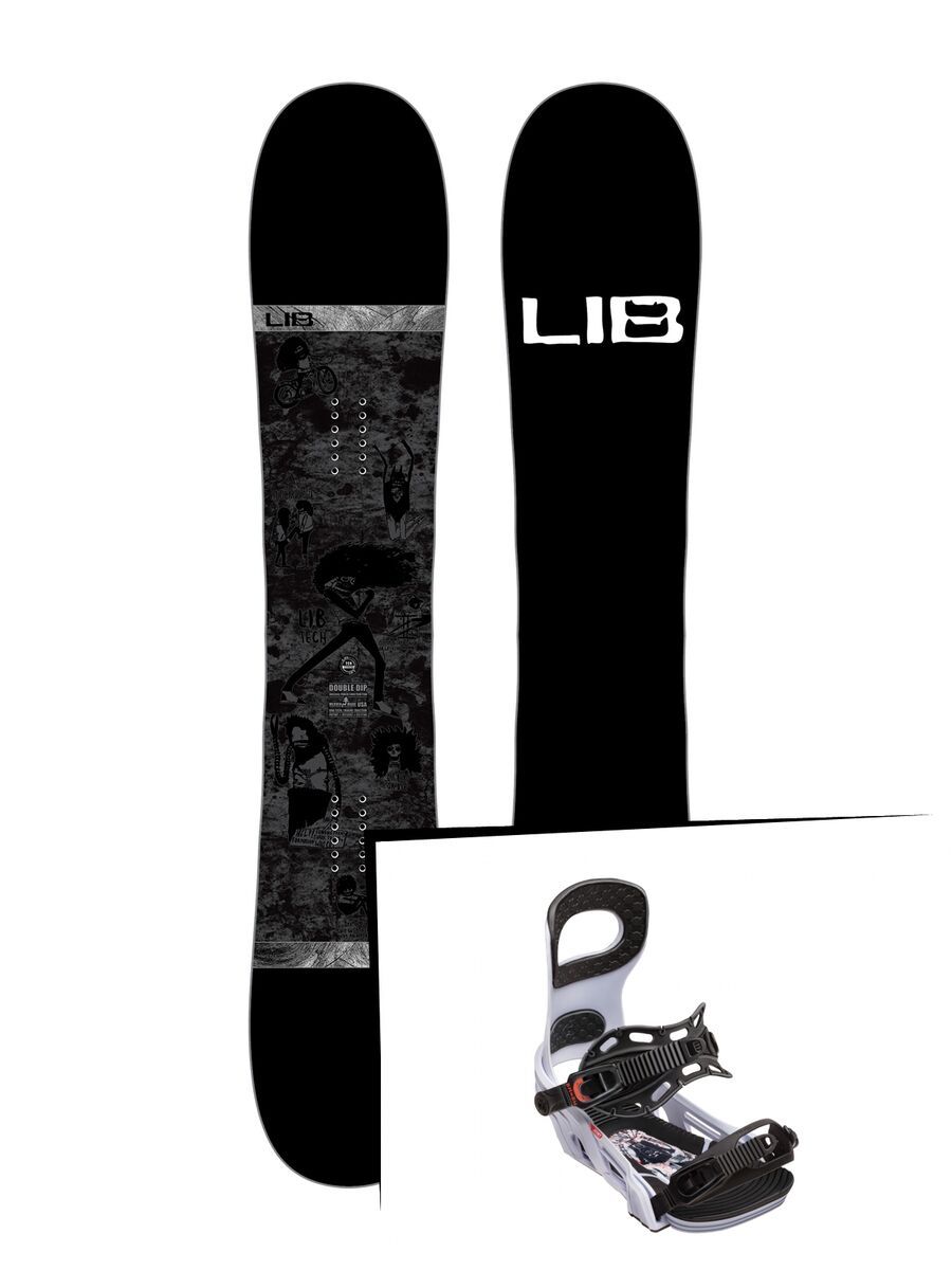 Set: Lib Tech Double Dip 2019 + Bent Metal Joint (2260302S) - Bild 1