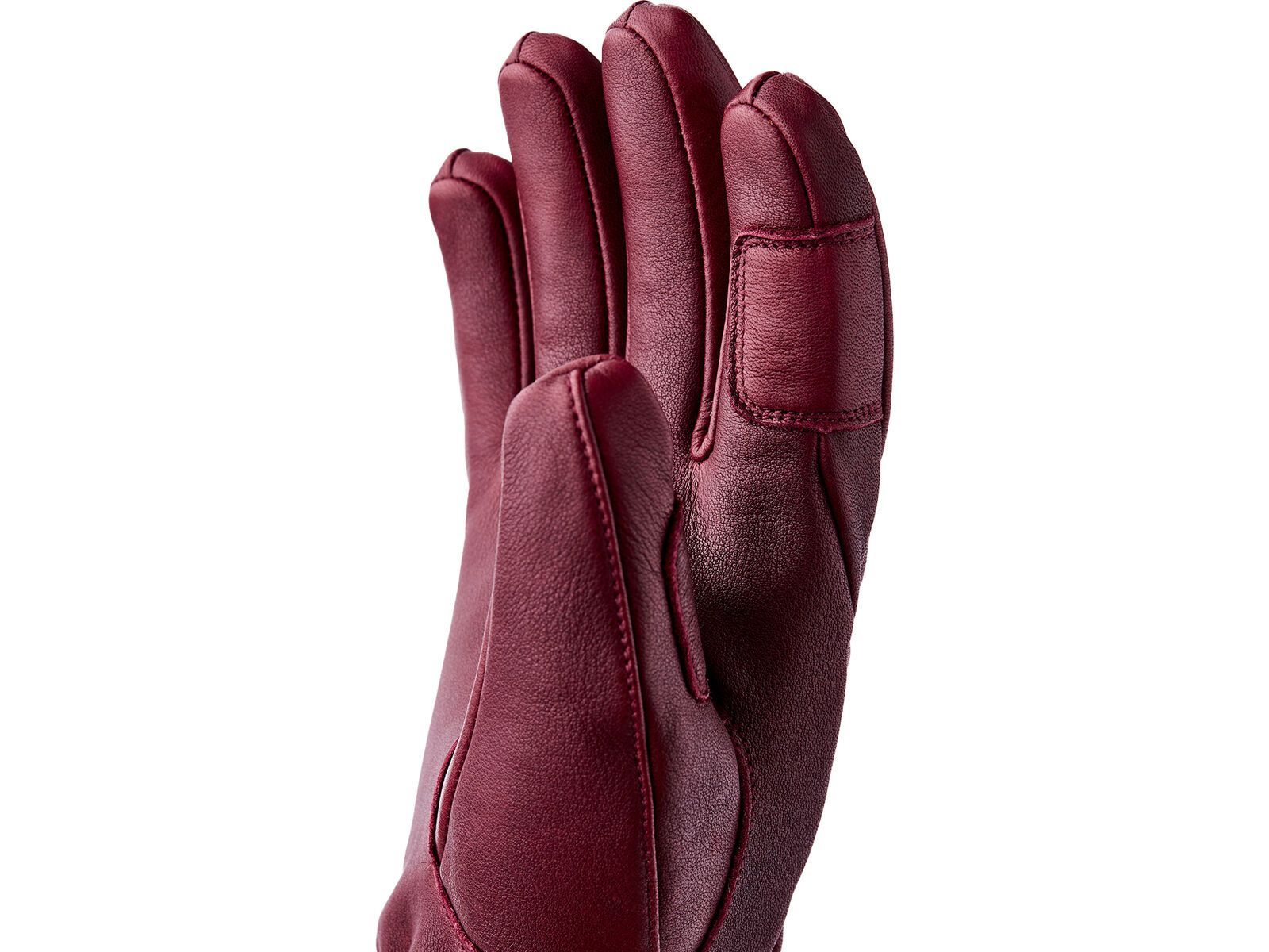 Hestra Women´s Fall Line 5 Finger, bordeaux - Bild 2