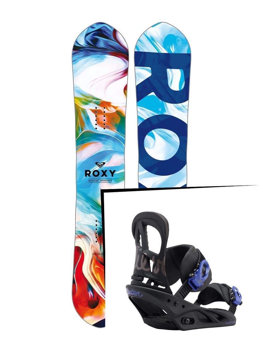 Set: Roxy Banana Smoothie 2017 + Burton Scribe (1712908S) - Bild 1