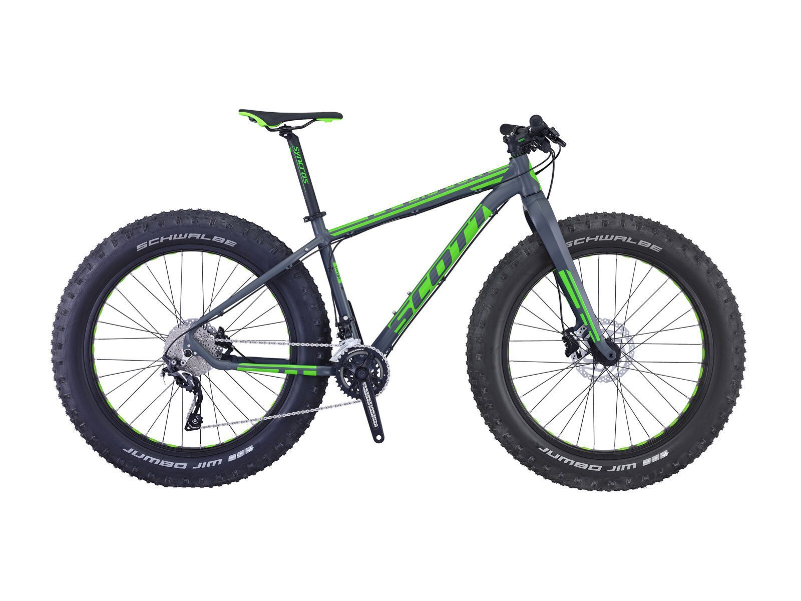 Scott Big Jon, anthracite/green - Bild 1