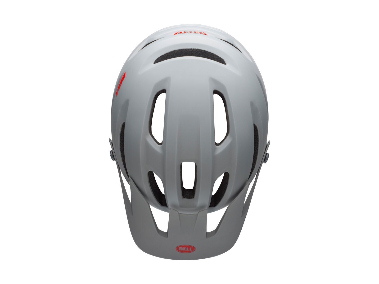 Bell 4Forty, cliffhanger matte/gloss dark gray/crimson - Bild 5