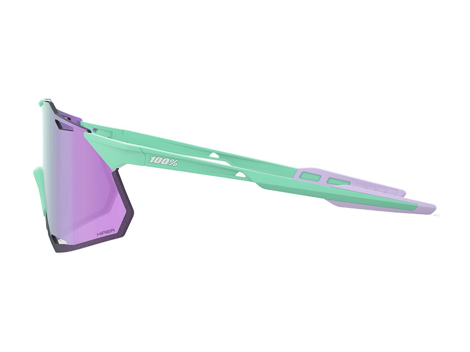 100% Hypercraft XS, HiPER Lavender Mirror / soft tact mint - Bild 2