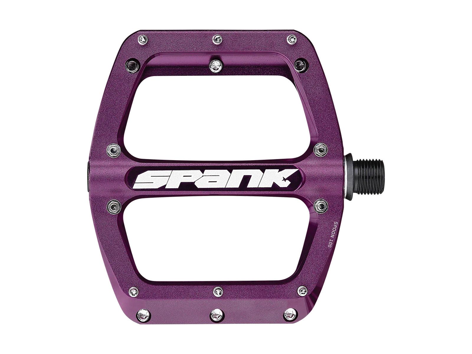 Spank Spoon Reboot Flat Pedal - L, purple - Bild 1