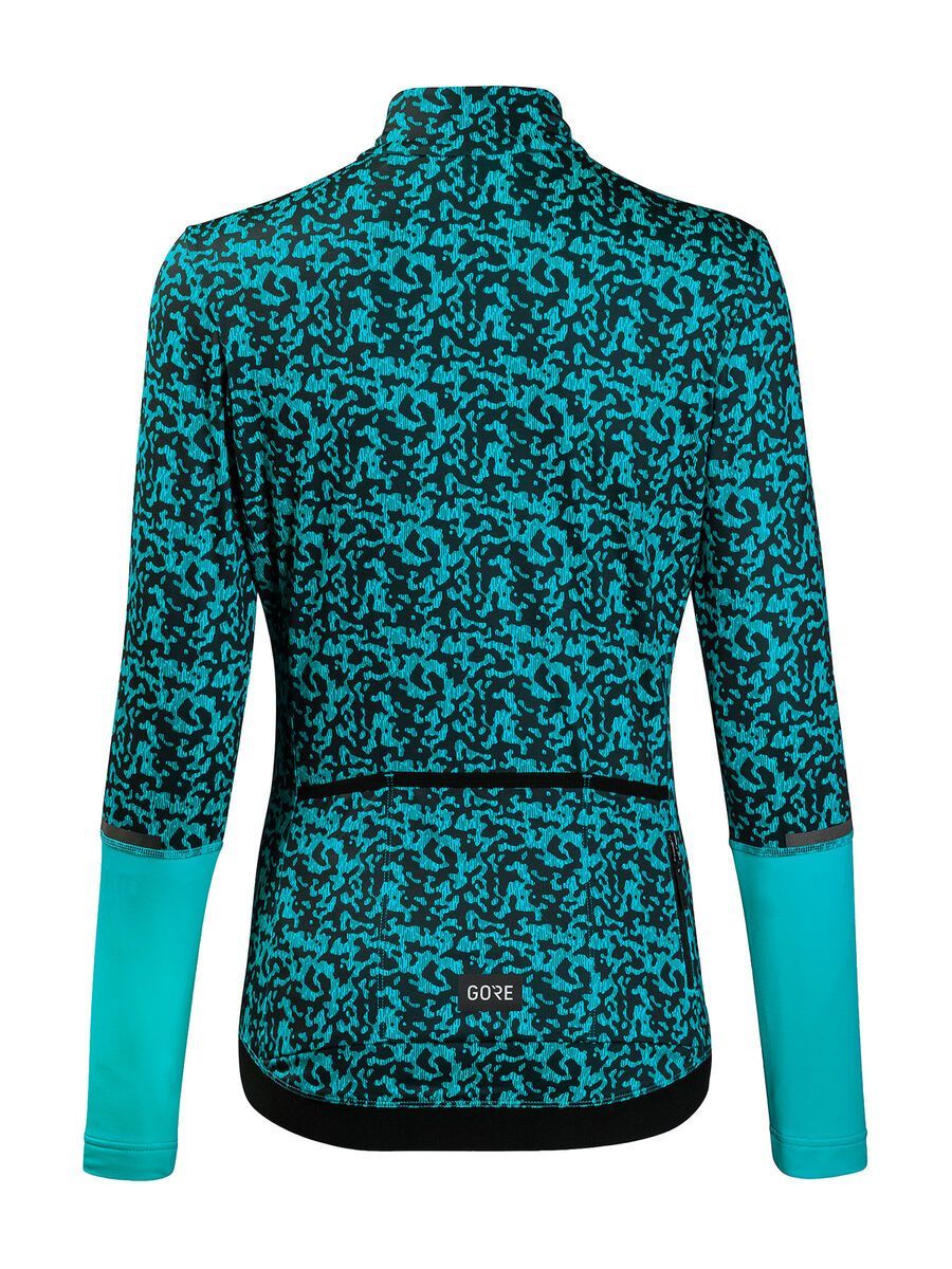 GOREWEAR Progress Thermo Rain Camo Trikot Damen, scuba blue/orbit blue - Bild 3