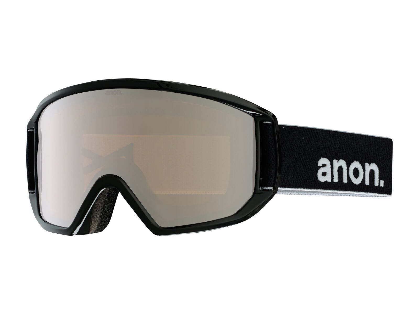 Anon Relapse + Spare Lens, black/silver amber - Bild 2