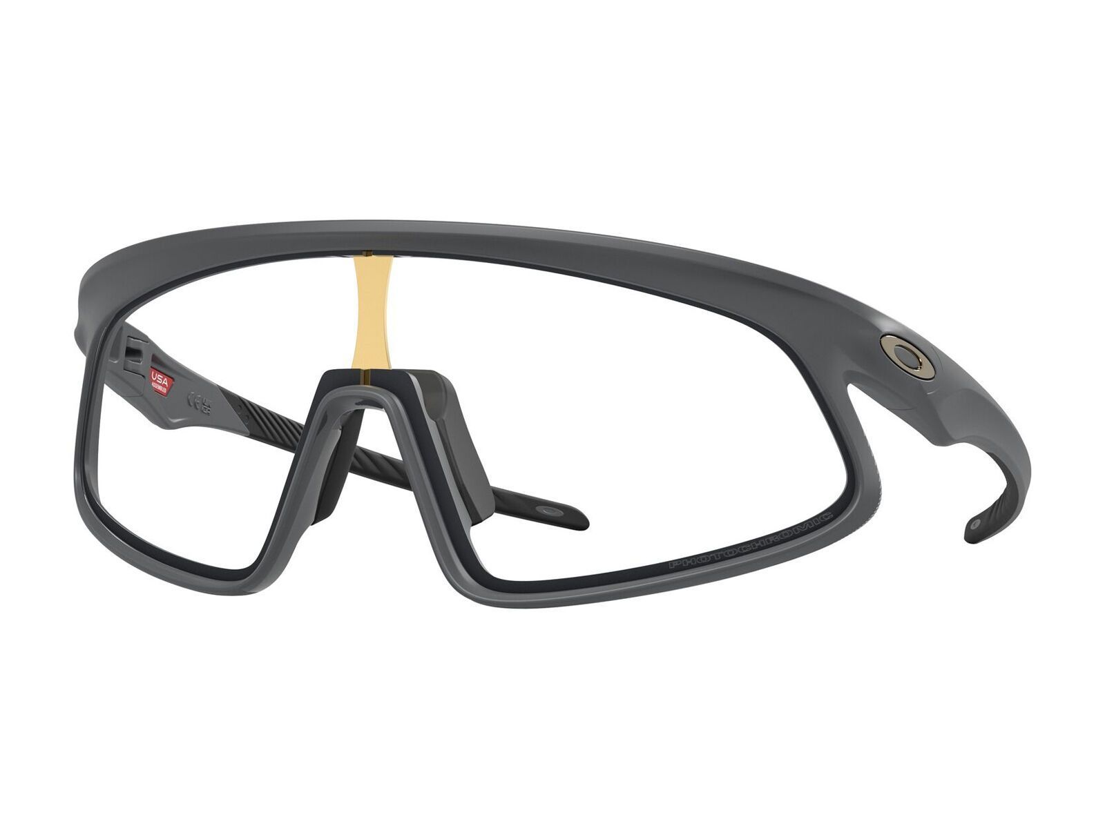 Oakley RSLV 141, Clear To Black Iridium Photochromic / matte carbon - Bild 1