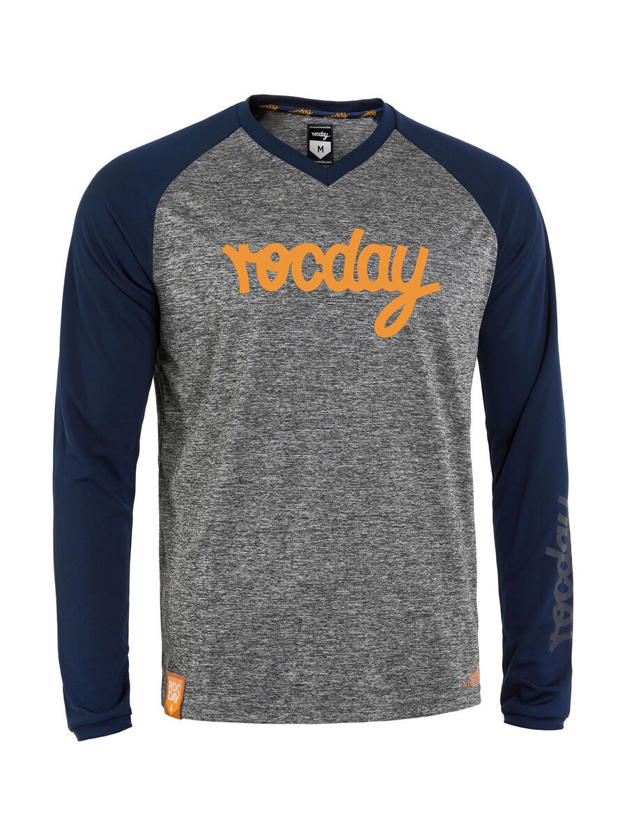 Rocday Evo Jersey, melange / dark blue - Bild 1