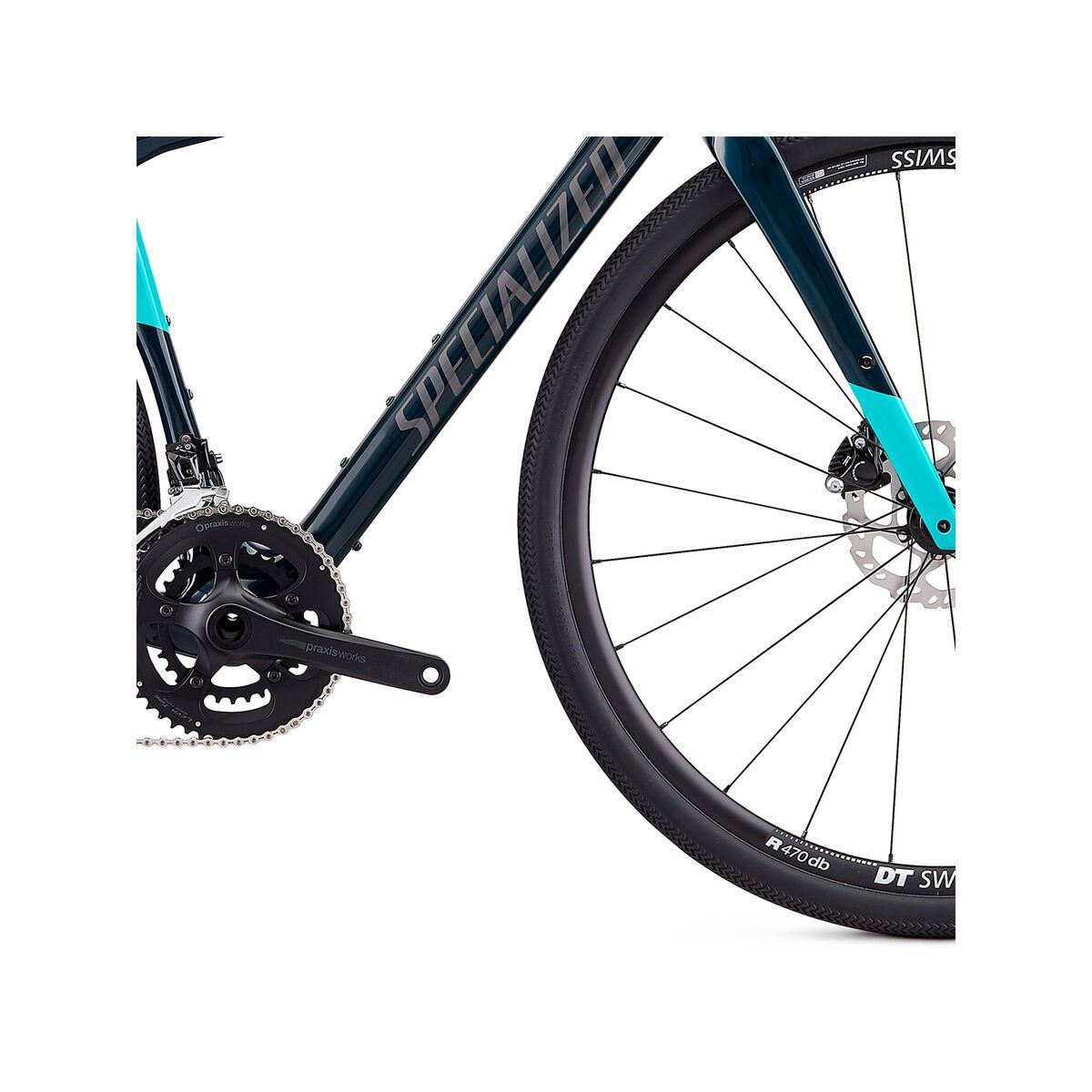 Specialized Women's Diverge Sport, gloss teal tint/acid mint/black - Bild 5
