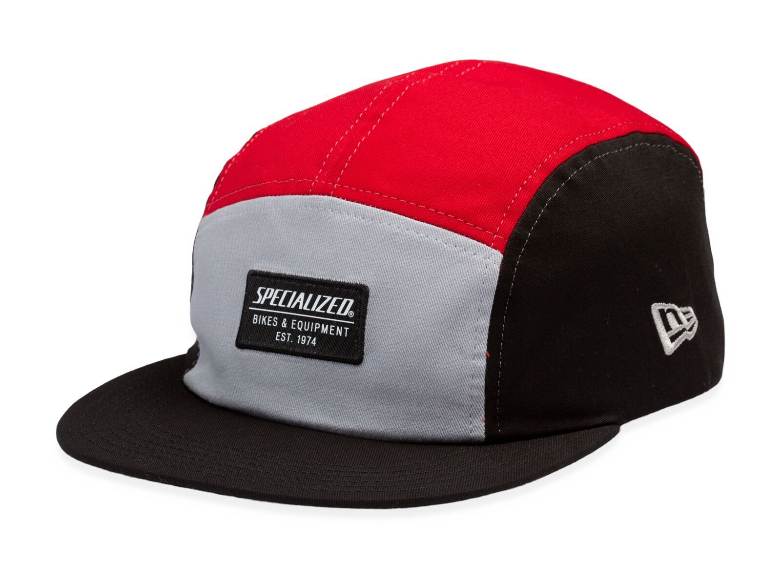 Specialized New Era 5 Panel Hat, black/red - Bild 1