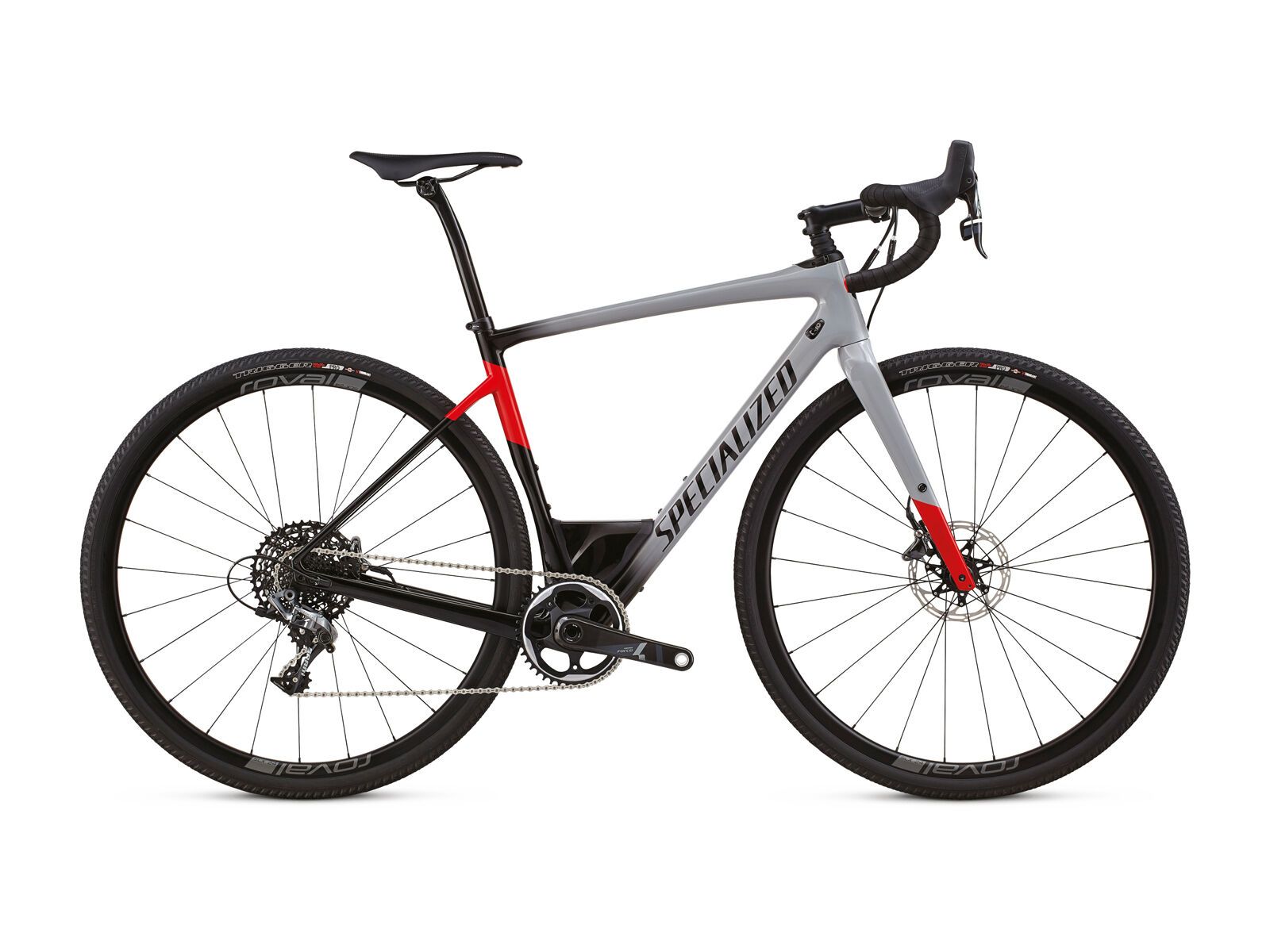 Specialized Diverge Expert, gloss cool grey/black/flo red - Bild 1