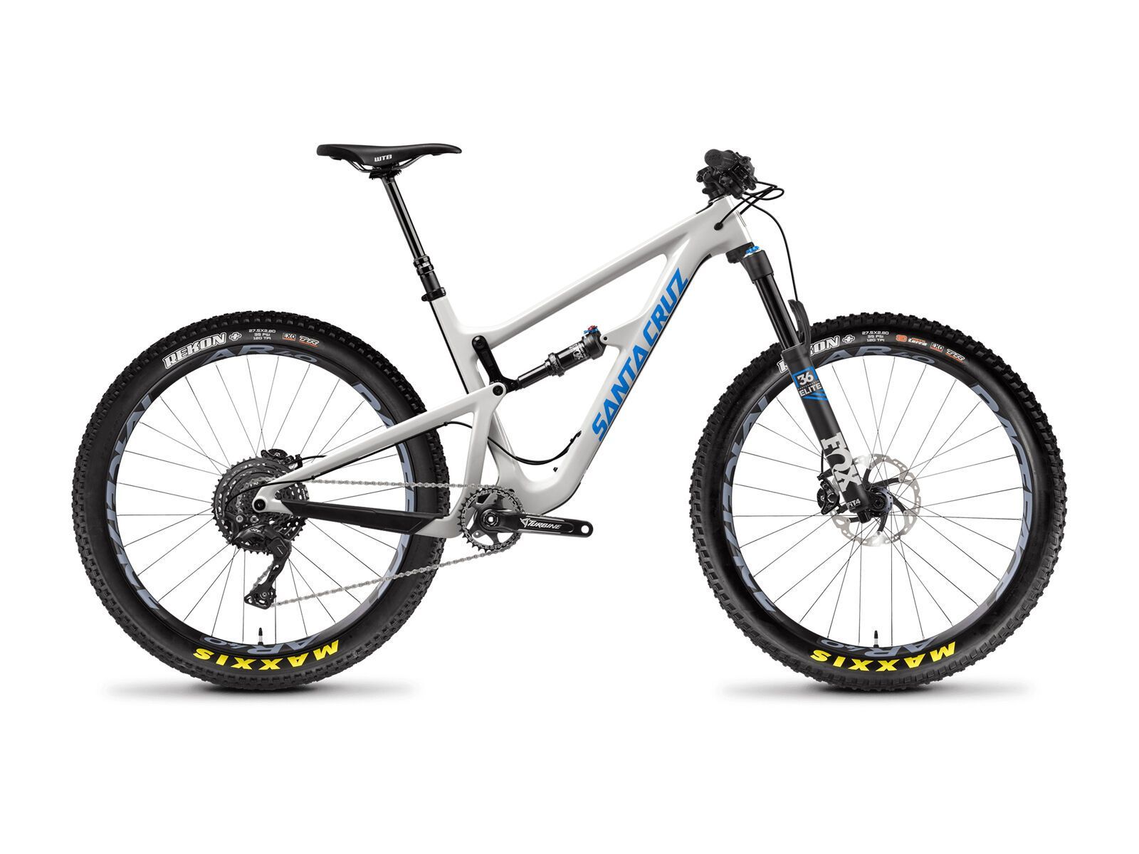 Santa Cruz Hightower C XE 27.5 Plus, gloss cannery grey and blue - Bild 1