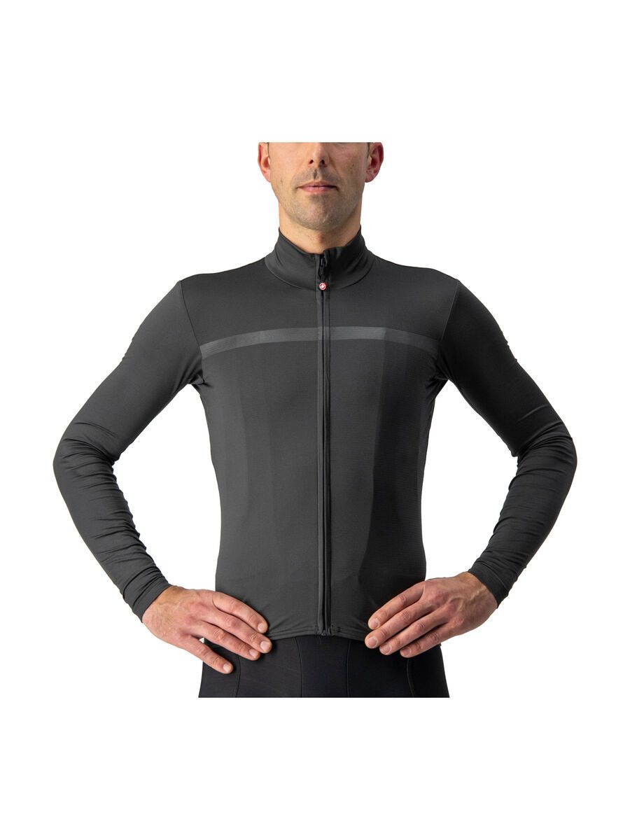 Castelli Pro Thermal Mid LS Jersey, dark gray - Bild 4