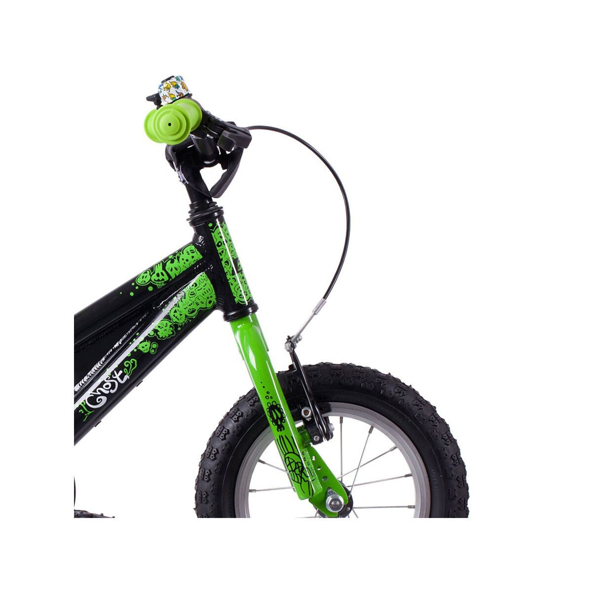 Ghost Powerkid 12, black/green/white - Bild 5