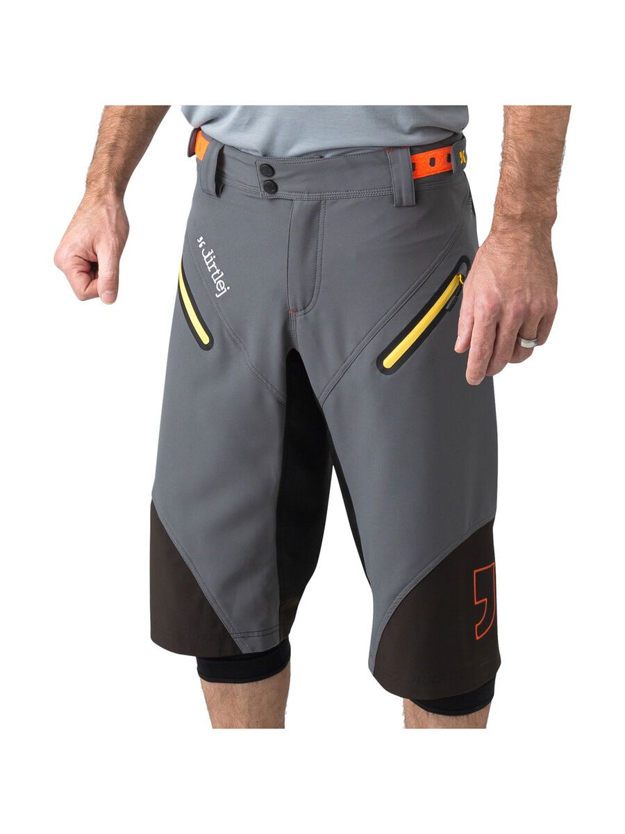 dirtlej Trailscout Half & Half Men, grey/yellow - Bild 2