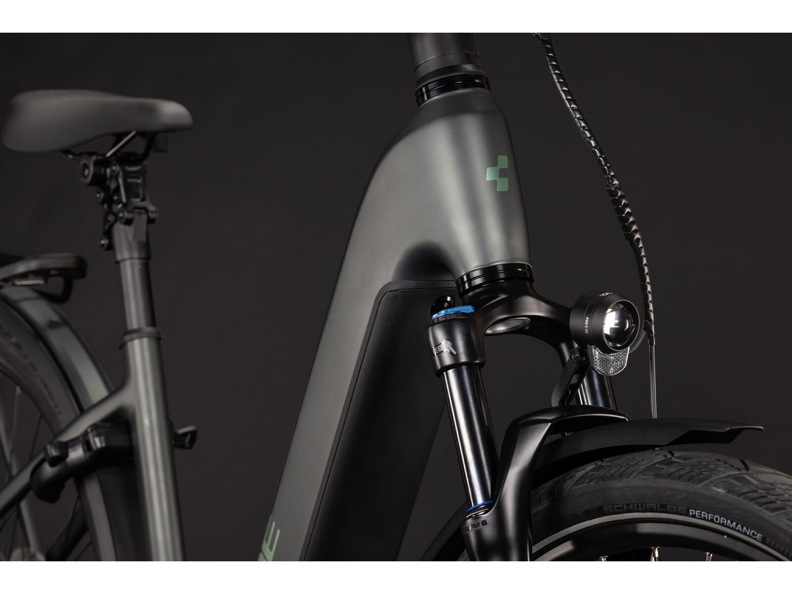Cube Kathmandu Hybrid Deluxe Pro 800 Easy Entry, blackforest´n´chrome - Bild 6