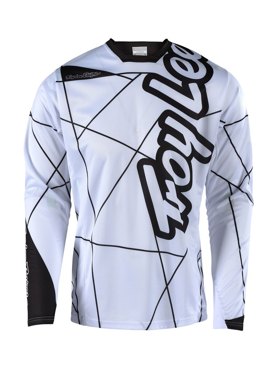 TroyLee Designs Sprint Metric Jersey, white/black - Bild 3