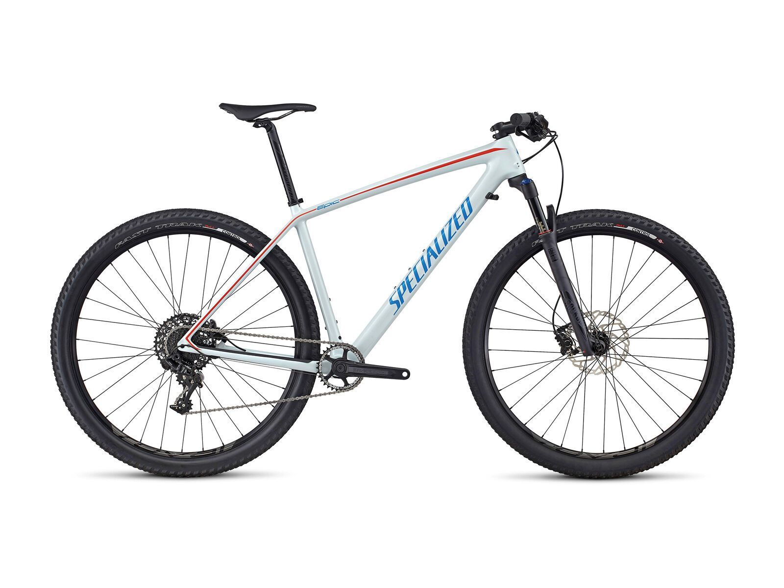 Specialized Epic HT Comp Carbon 29 World Cup, gloss baby blue/neon blue/nordic red - Bild 1