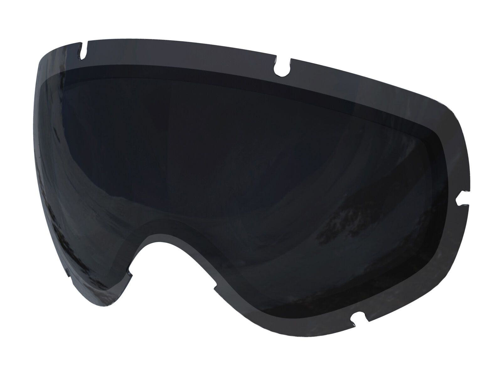POC Lobes Lens, Black - Bild 1