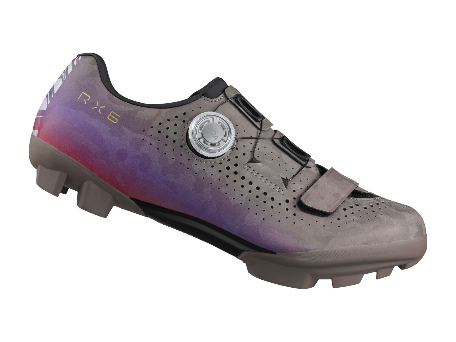 Shimano SH-RX600W Gravel Womens, gray/purple - Bild 2