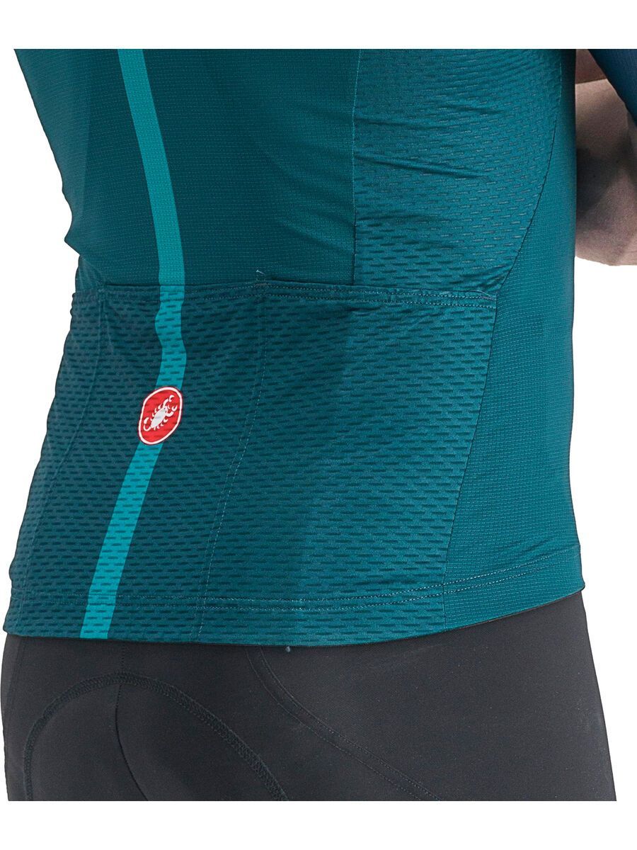 Castelli Sezione Jersey, deep teal/quetzal green - Bild 5