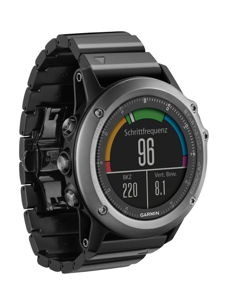Garmin fenix 3 mit Saphirglas, Metallarmband - Bild 6