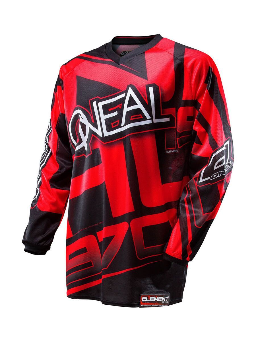 ONeal Element Jersey Racewear, red/black - Bild 1