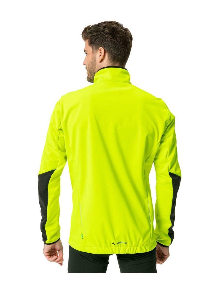 Vaude Men's Matera Softshell Jacket, neon yellow/black - Bild 4