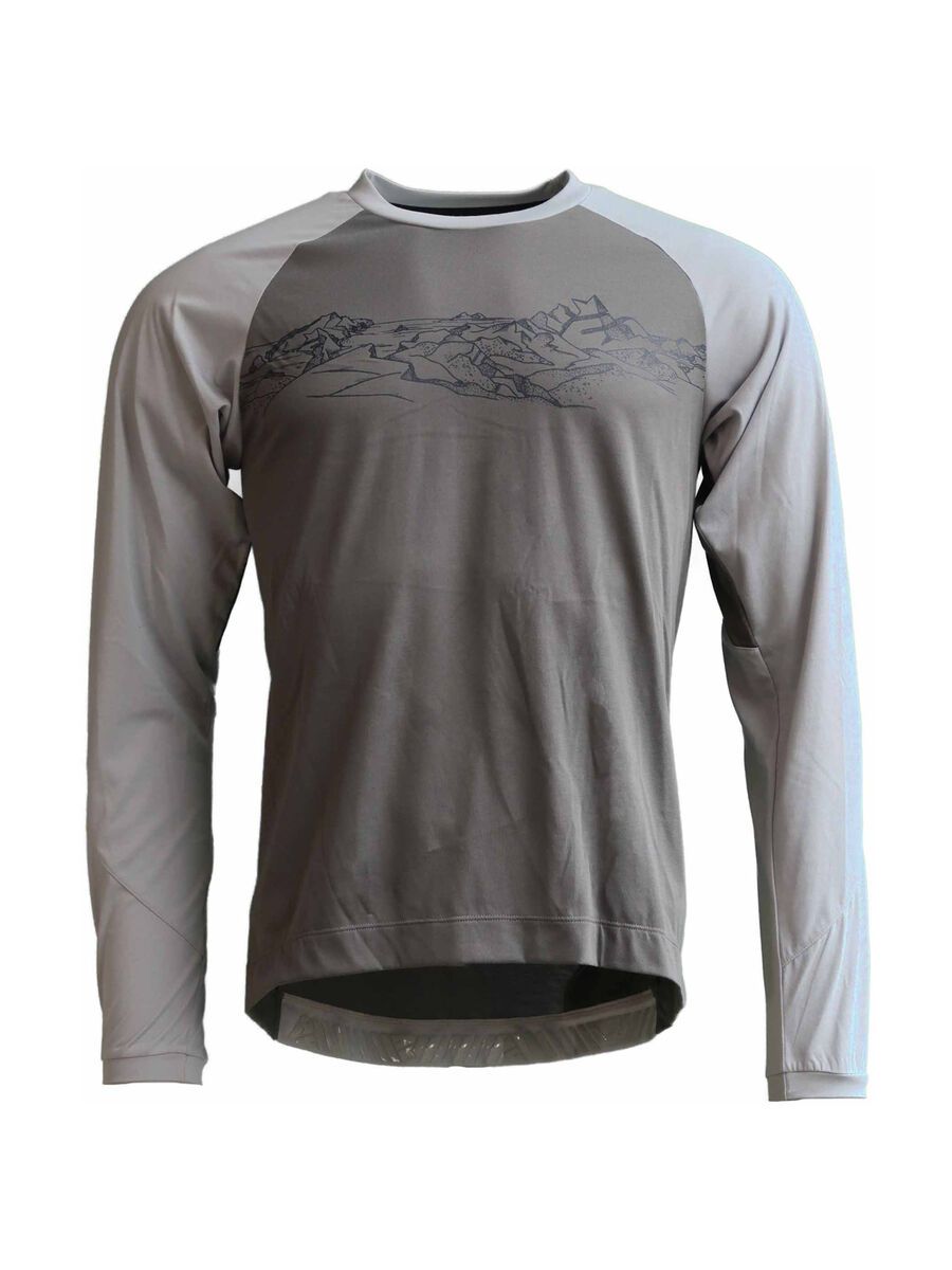 Zimtstern PureFlowz Shirt LS Men’s, gun metal/high rise - Bild 1