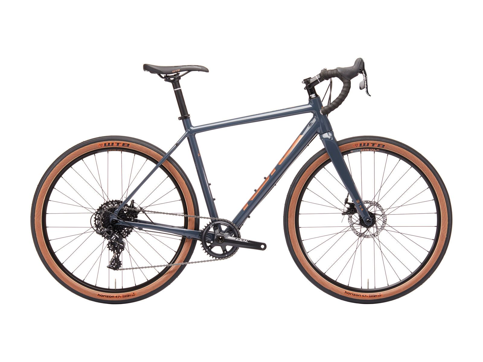 Kona Rove NRB, gloss charcoal blue w/ copper & dark gray decals - Bild 1