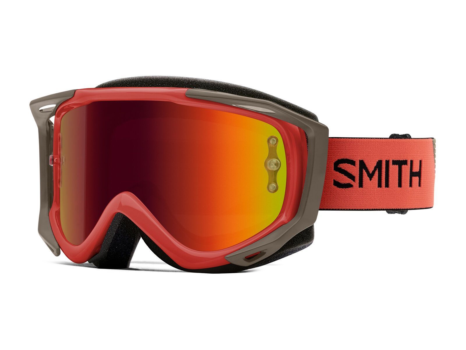 Smith Fuel V.2 inkl. WS, sage red rock/Lens: red mirror - Bild 1