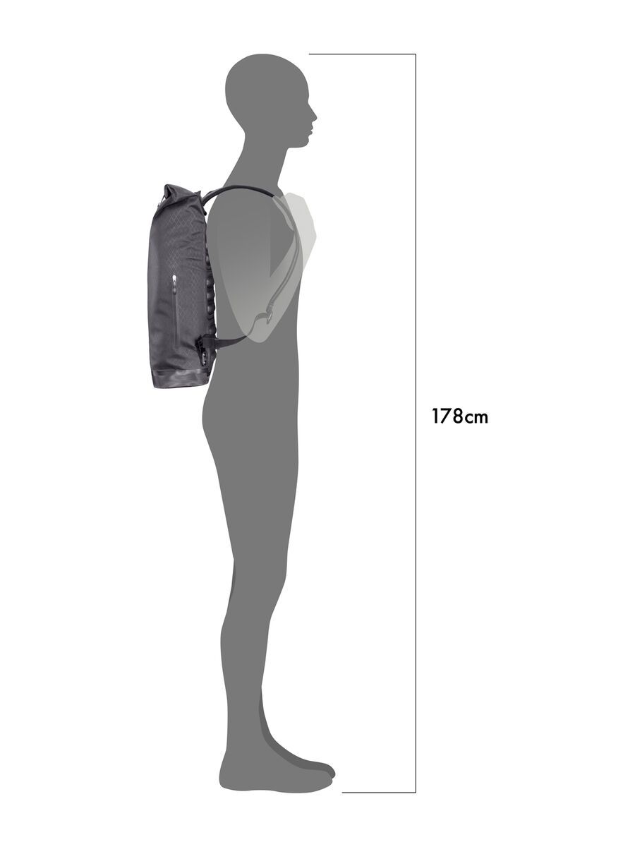 ORTLIEB Daypack Metrosphere 21 L, black embossed - Bild 8