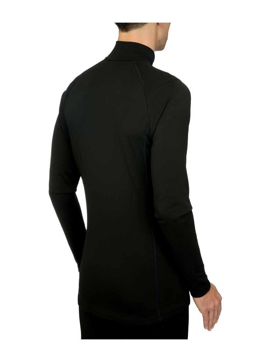 The North Face Mens Warm LS Zip Neck, TNF Black - Bild 3