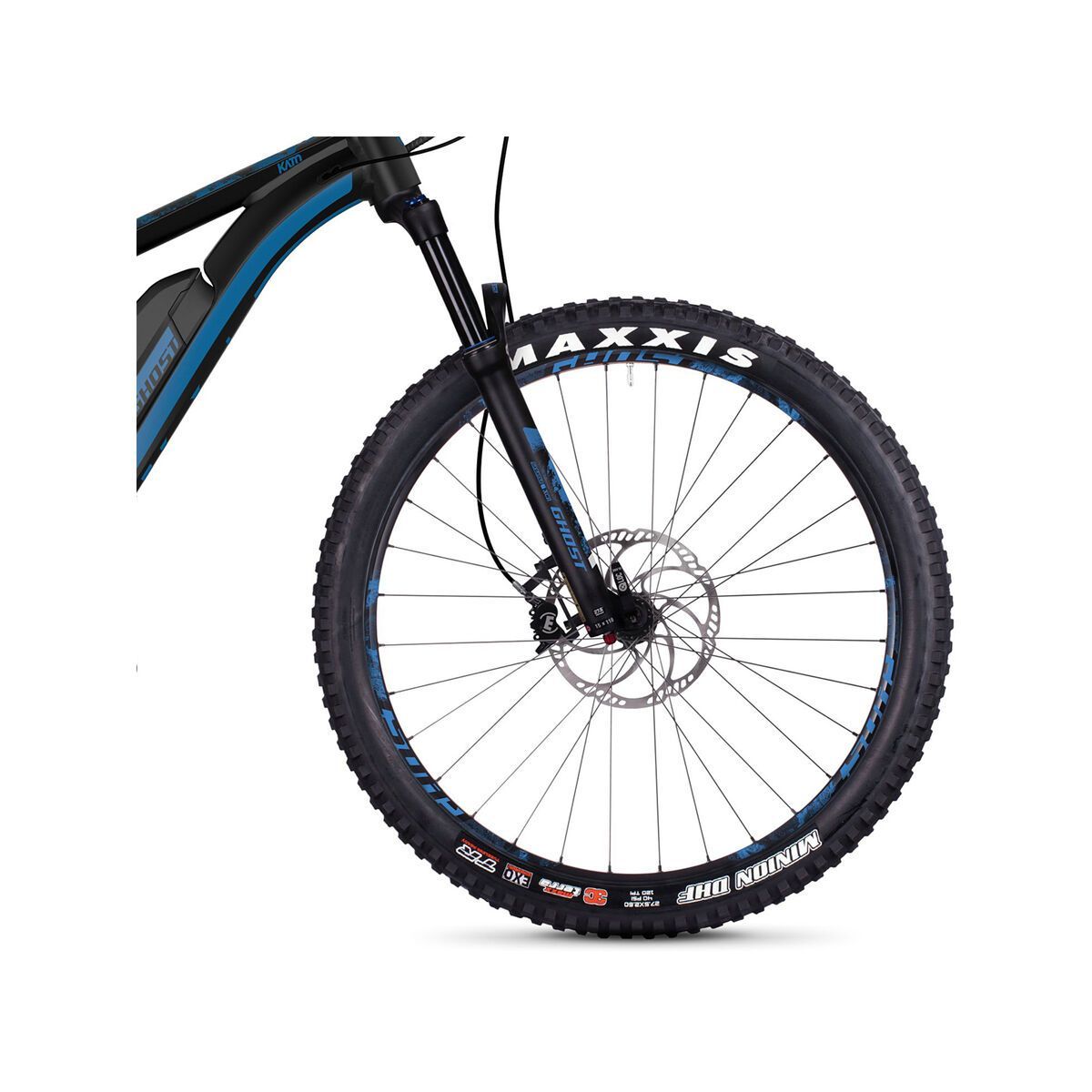 Ghost Hybride Kato S3.7+ AL, night black/vibrant blue - Bild 2