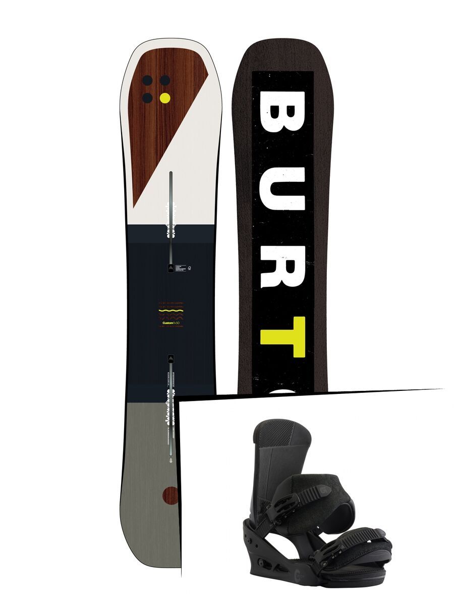Set: Burton Custom Flying V 2019 +  Custom (1930933S) - Bild 1