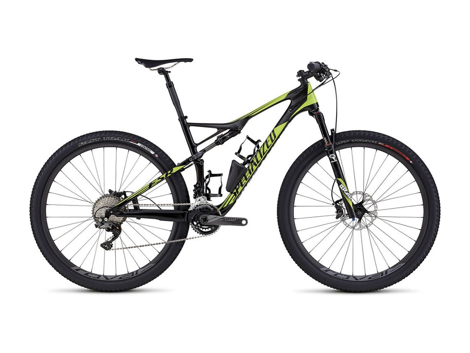 Specialized Epic FSR Expert Carbon 29, gloss carbon/hyper green/white - Bild 1