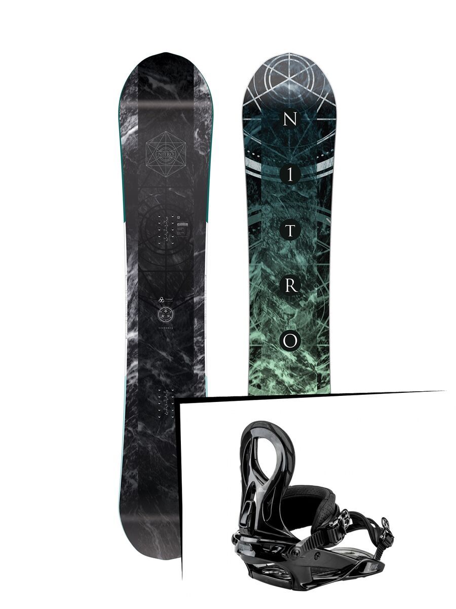 Set: Nitro Victoria 2019 + Nitro Lynx black chrome - Bild 1