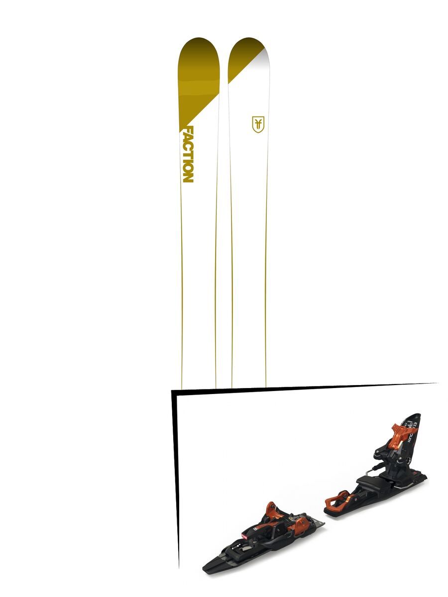 Set: Faction Candide 4.0 2018 + Marker Kingpin 13 Demo black/copper - Bild 1