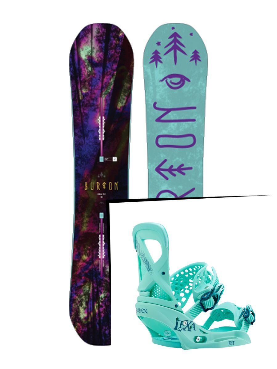 Set: Burton Deja Vu Flying V 2017 +  Lexa EST (1712834S) - Bild 1