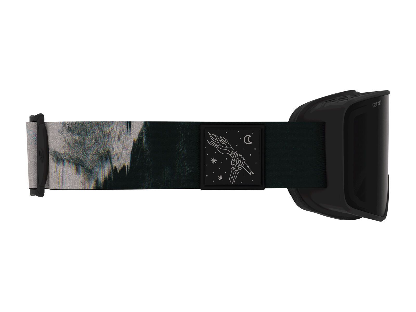 Giro Method inkl. WS, black white hex/Lens: vivid jet black/vivid infrared - Bild 4