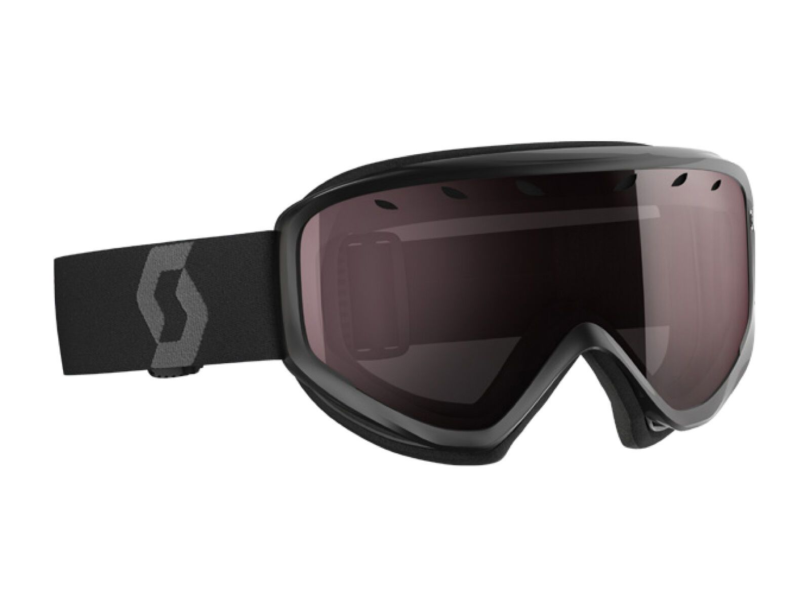 Scott Lura inkl. Wechselscheibe, black/Lens: amplifier silver chrome - Bild 1