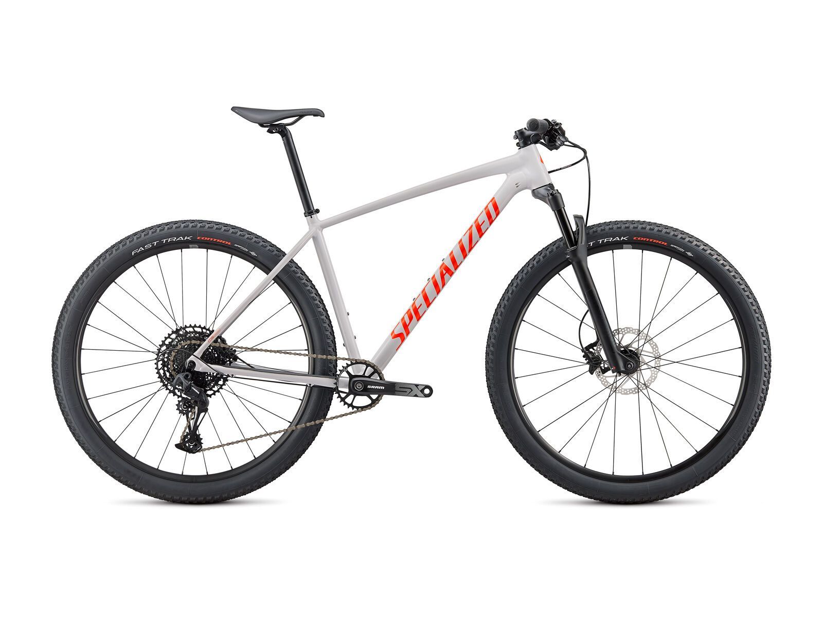 Specialized Chisel Comp, gloss dove grey/rocket red/crimson - Bild 1